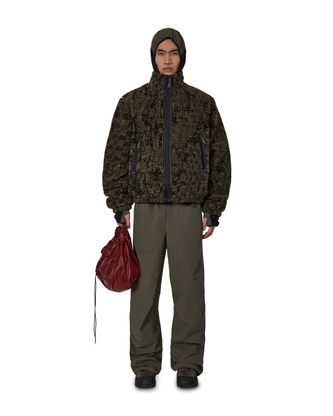 Olive Ewe Furry Jacket