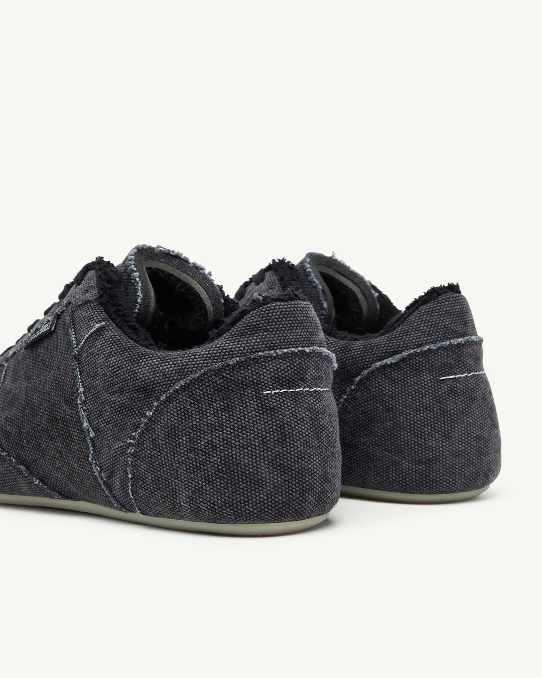 Black Anatomic Canvas Sneaker