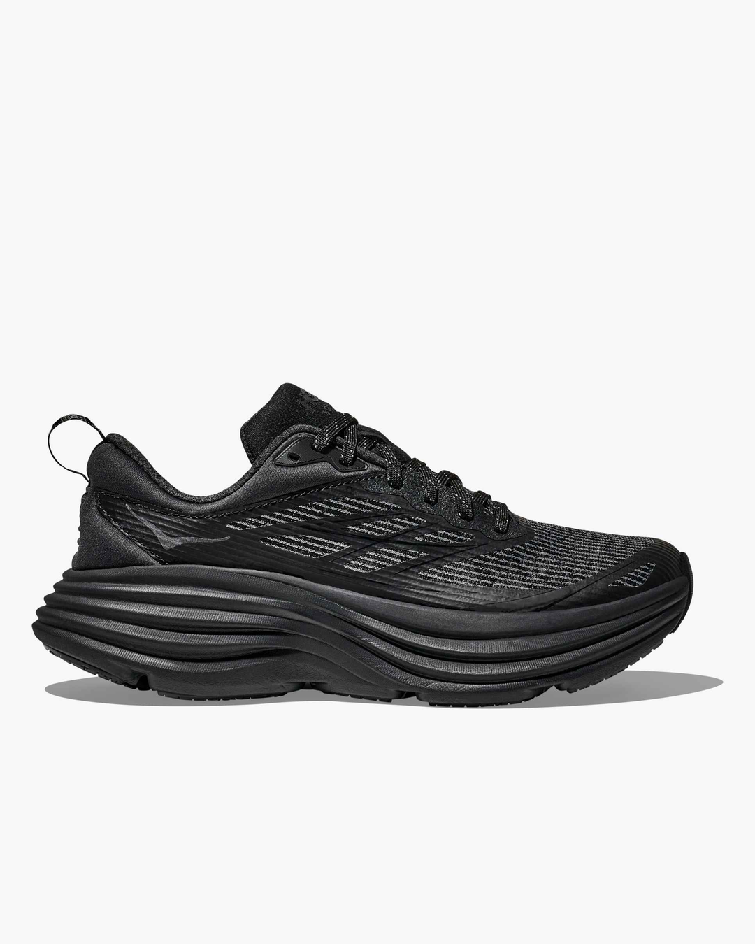 Black/Black Stealth/Tech Bondi 8 Caged Sneaker