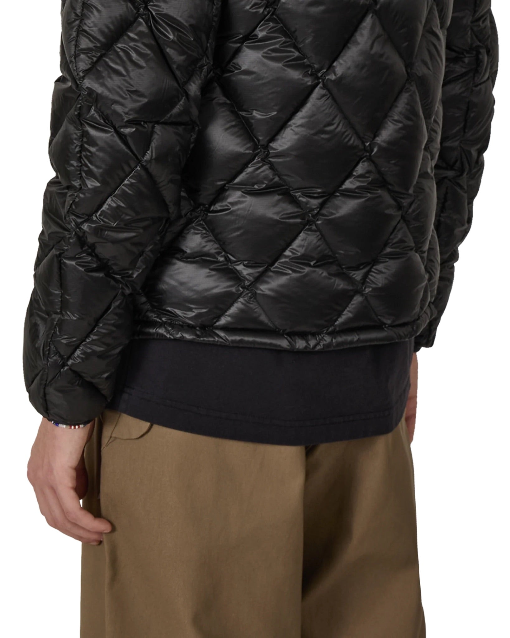 Black Nuna 800 Fill Power Hooded Down Jacket