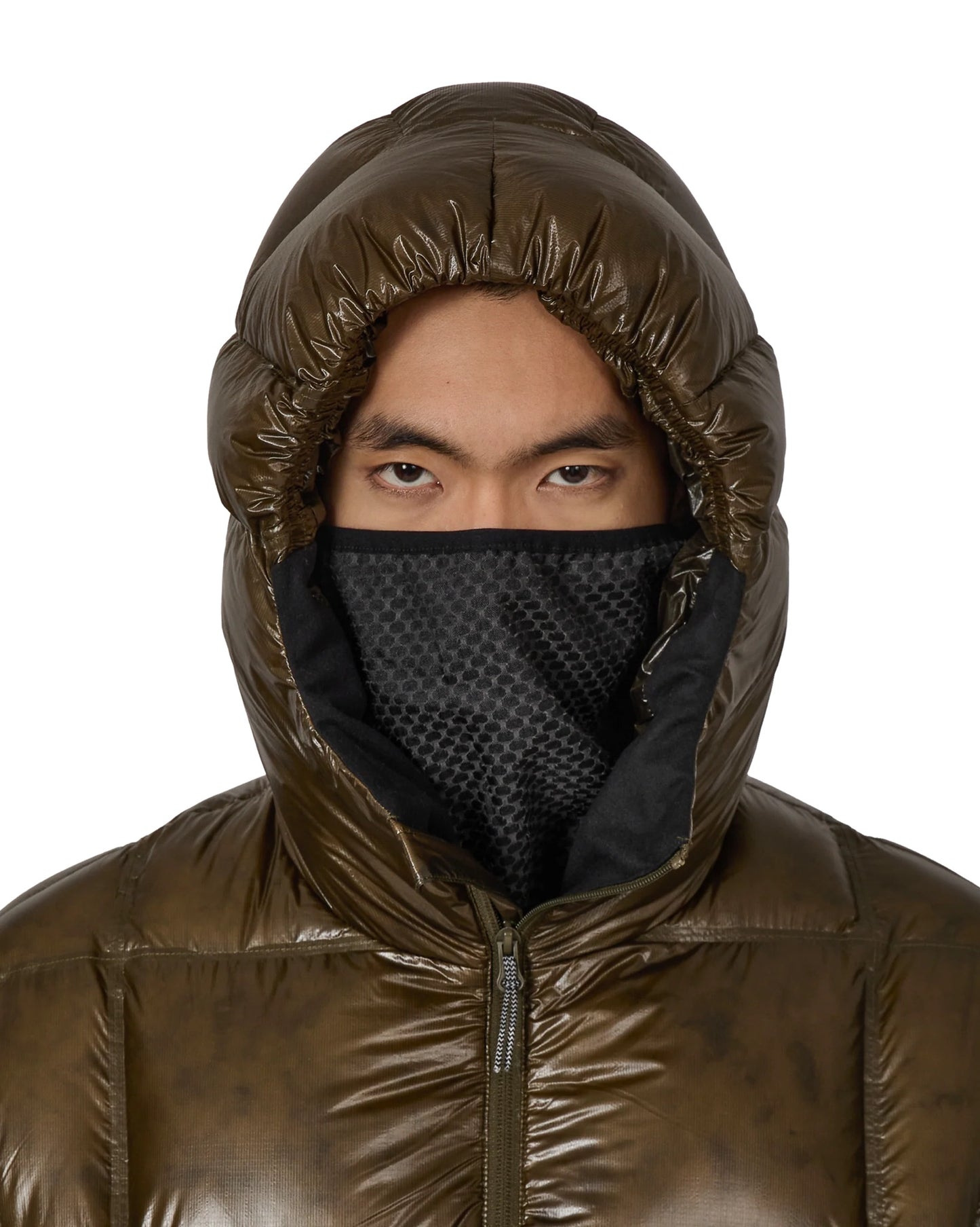 Dark Green Cube 650 Fill Power Down Jacket