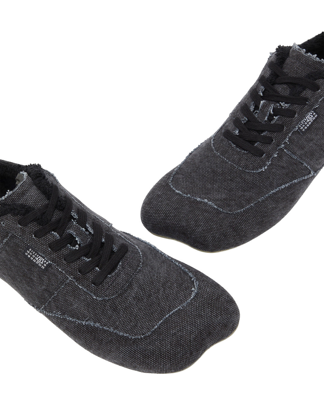Black Anatomic Canvas Sneaker