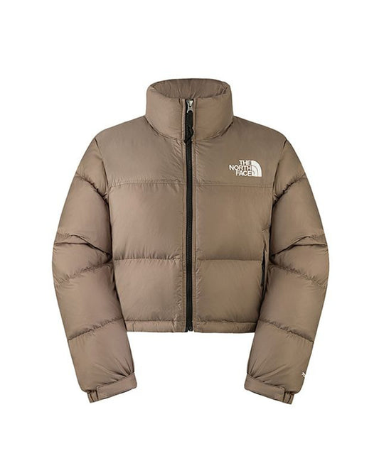 Mocha Brown Women’s Nuptse Short Jacket