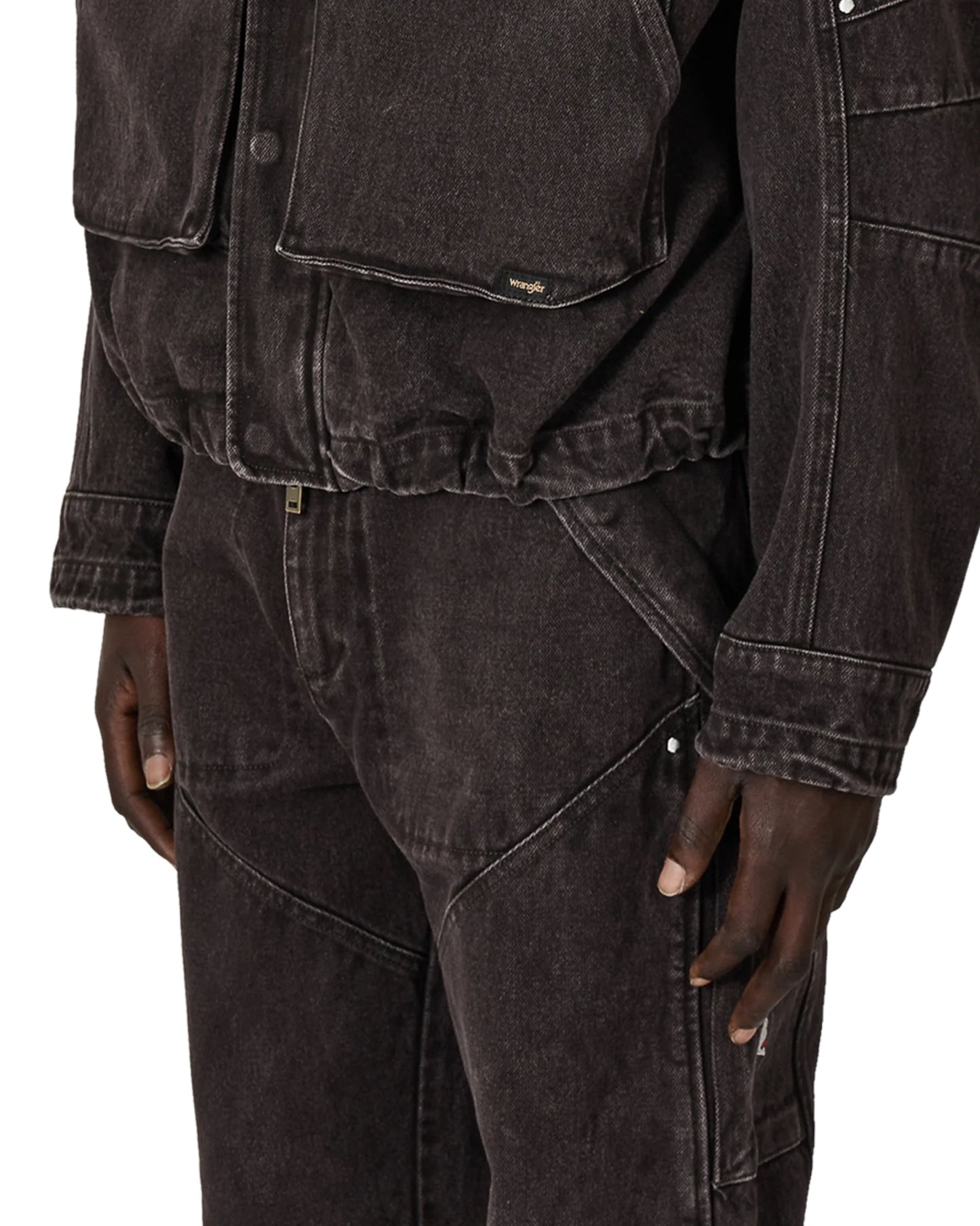Dark Brown Volano Denim Jacket
