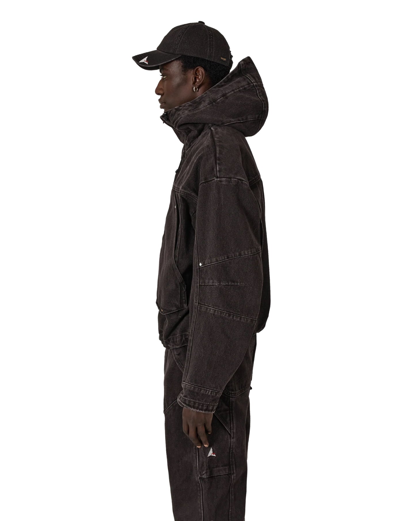 Dark Brown Volano Denim Jacket
