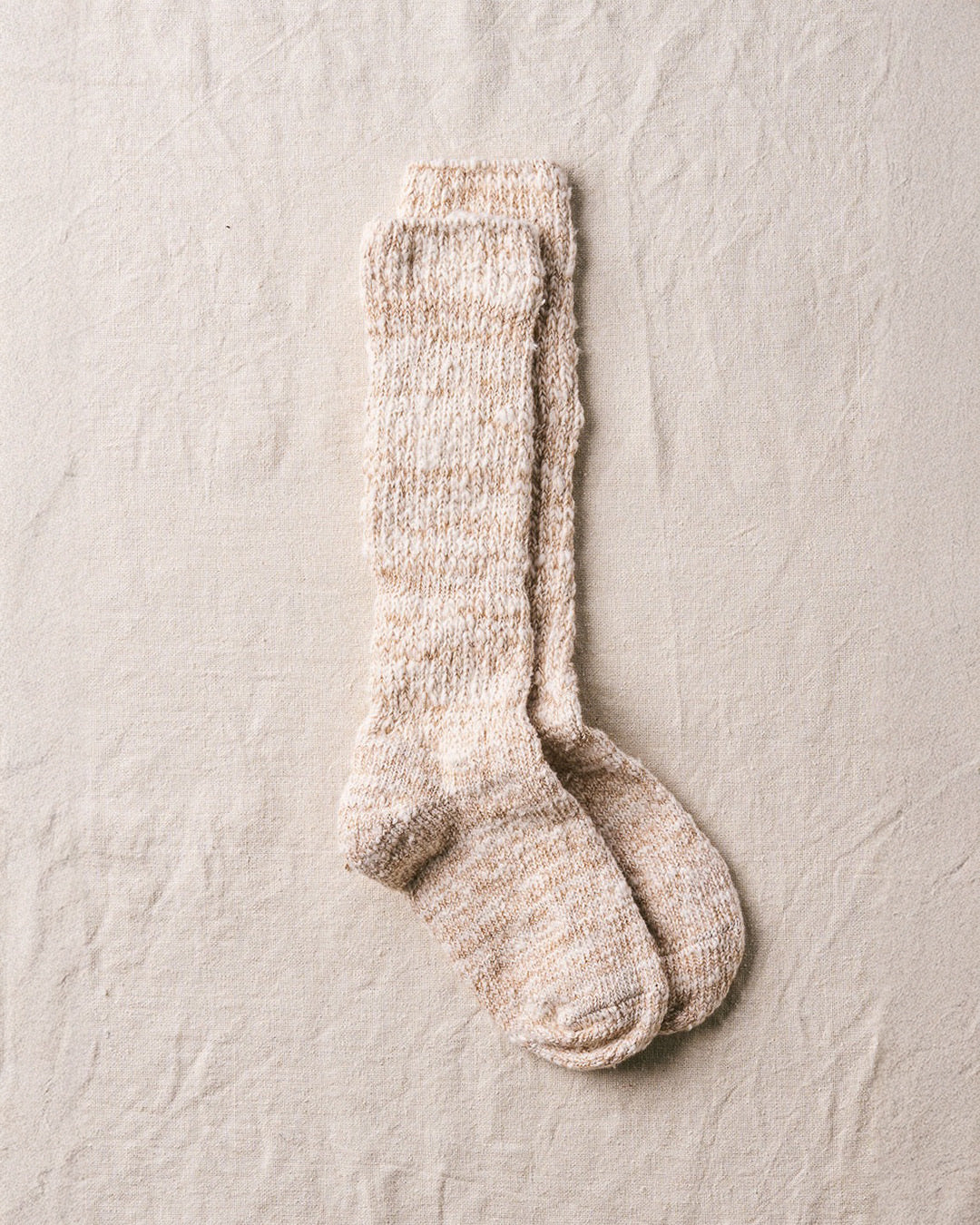 Brown Garabou Organic Cotton Slipper Socks