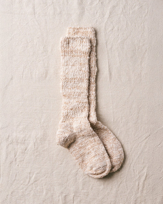Brown Garabou Organic Cotton Slipper Socks