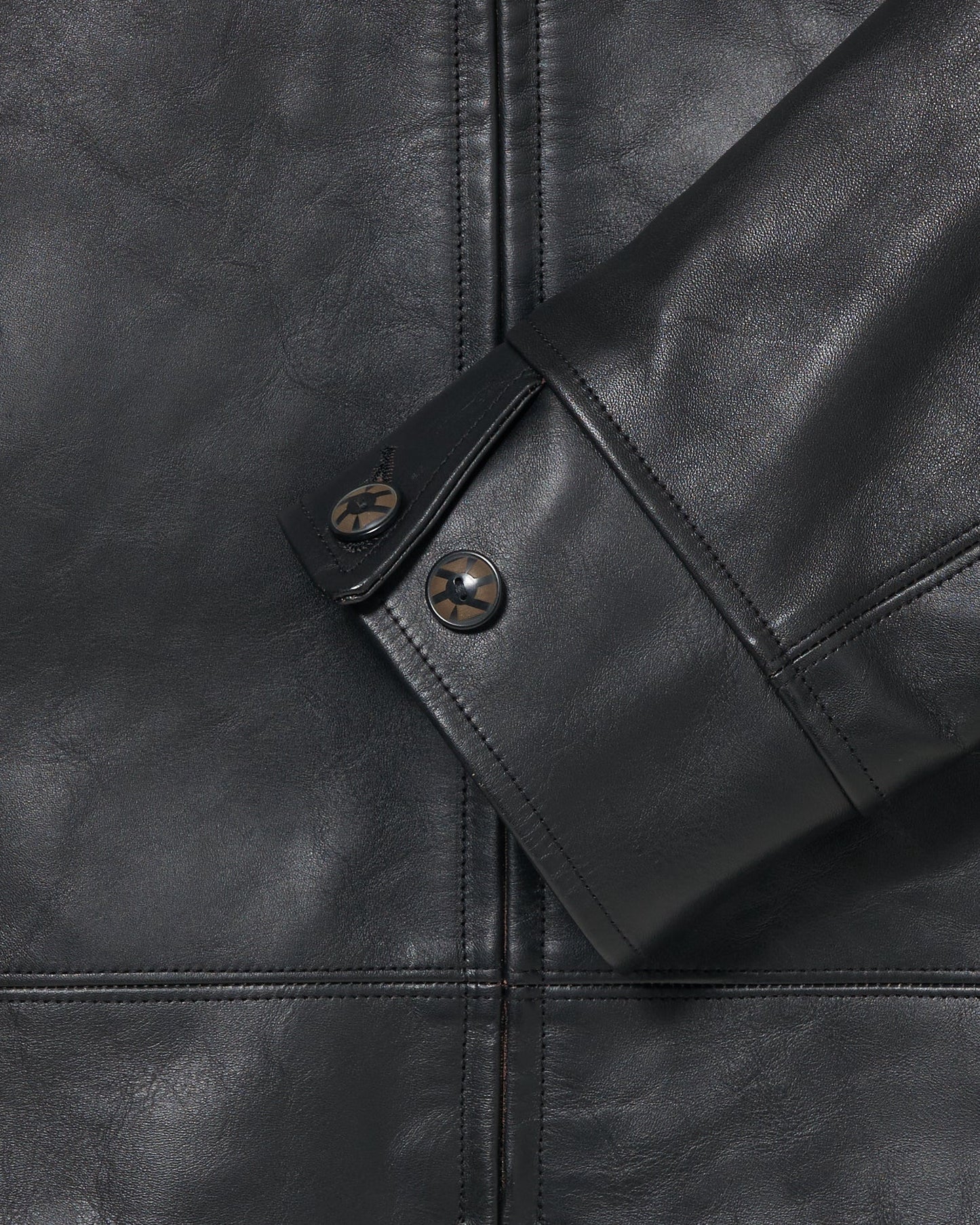 Black Lot.802 Cossack Leather Jacket