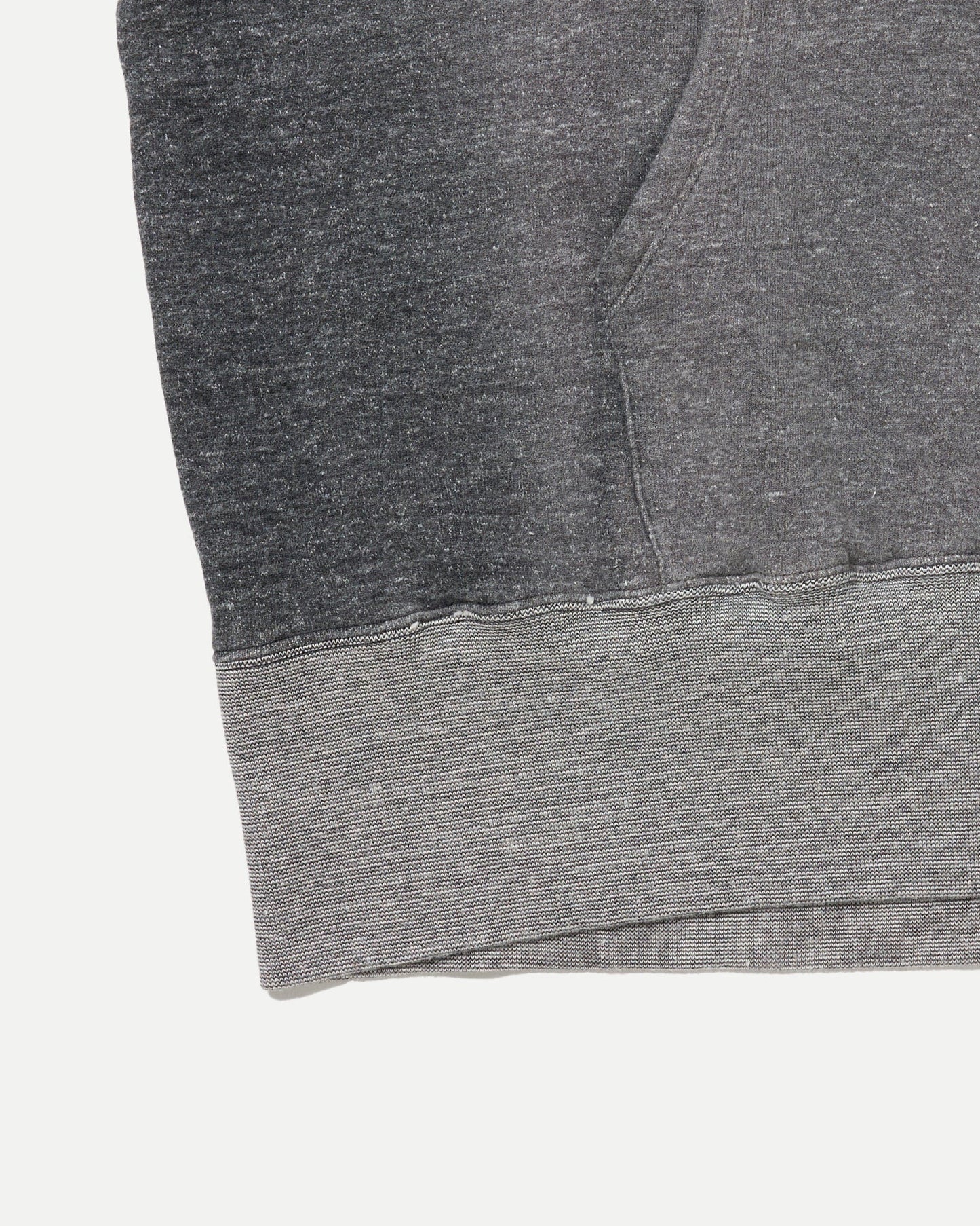 Bleached Heather Gray Lot.606 Hooded Shirt