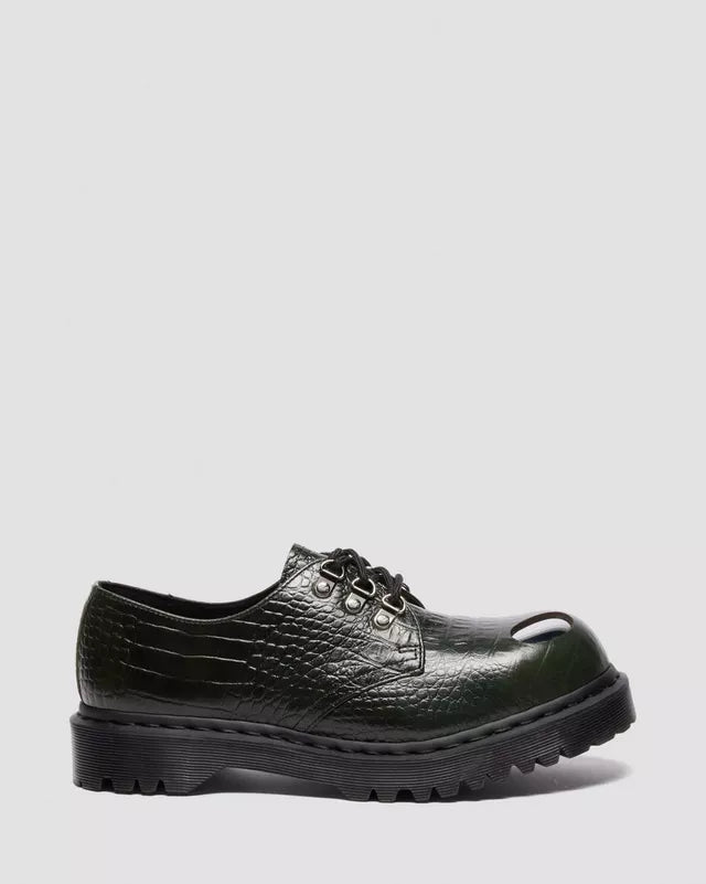 Forest Green 1461 Bex Steel Toe Leather Shoes