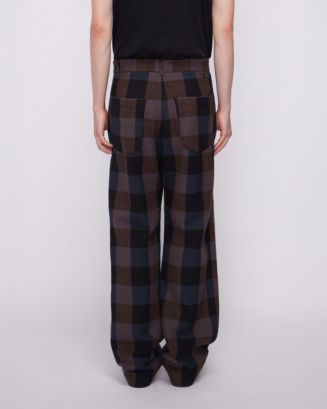 Black Loose Pleated Pant