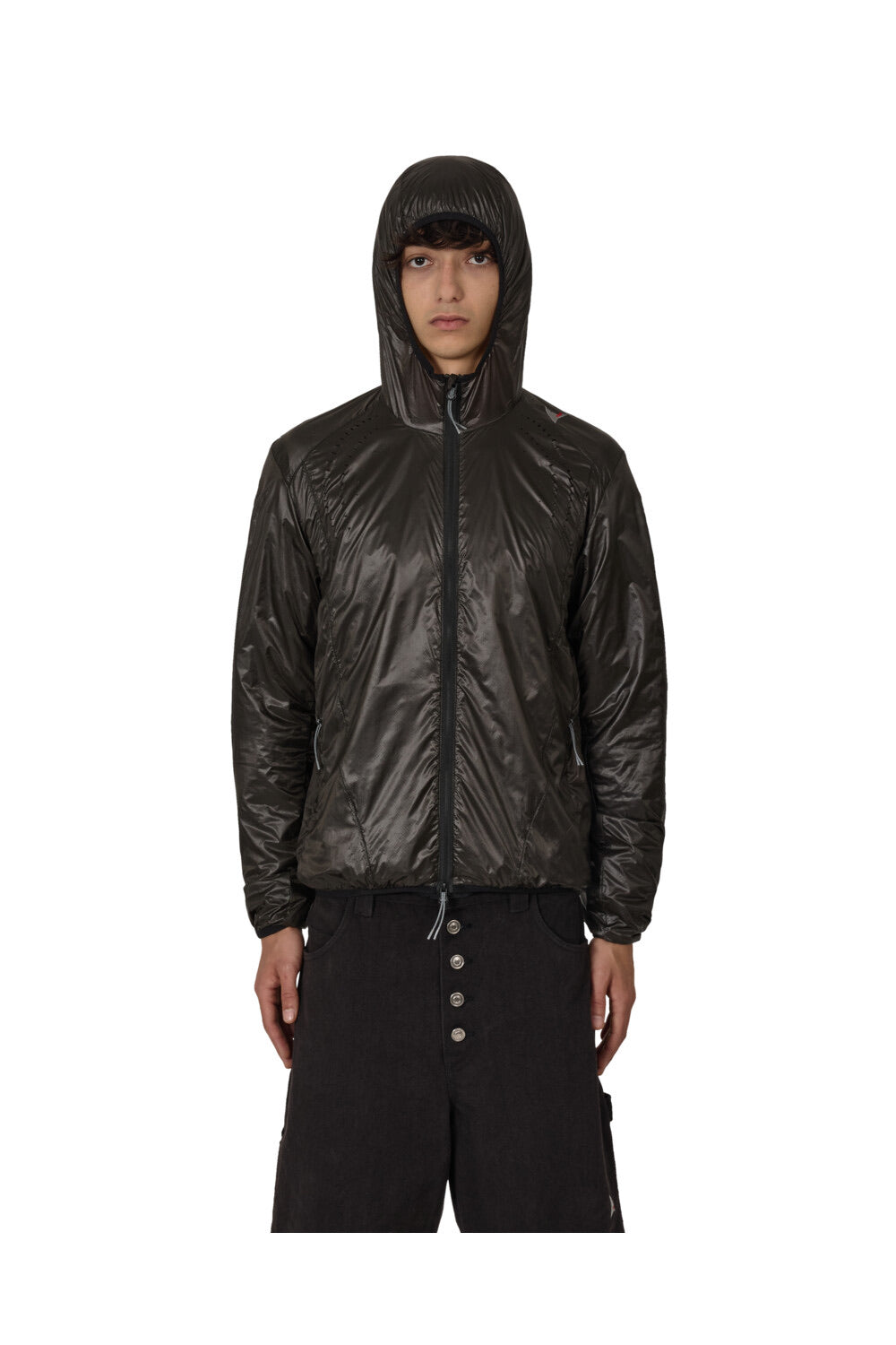 Black Hue Packable Wind Jacket