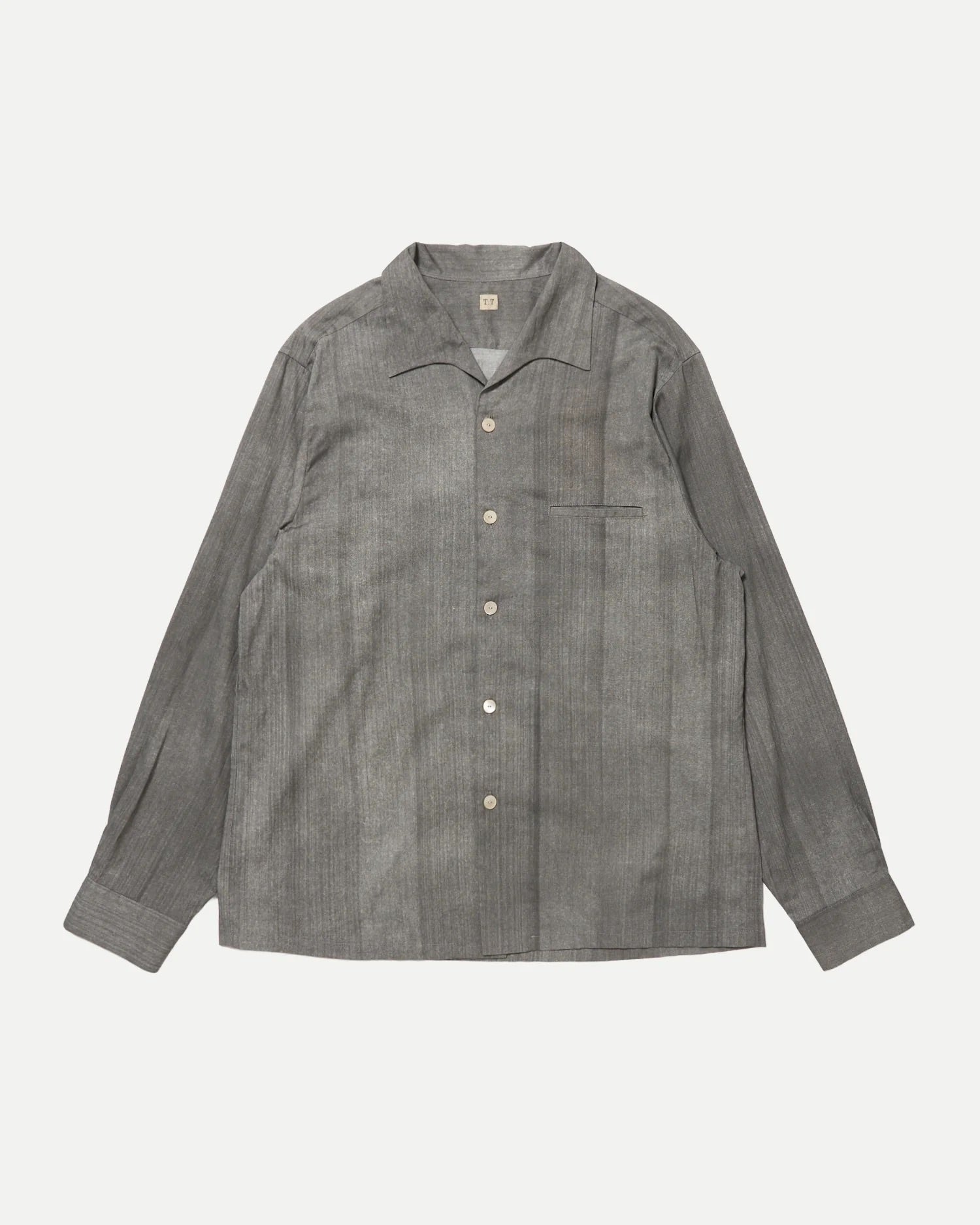 Hand Drawn Sumi Lot.108 50S Italian Collar Shirt