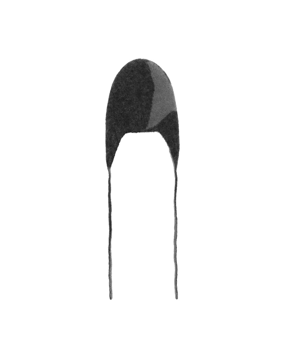 Black Bonnet Mohair Beanie