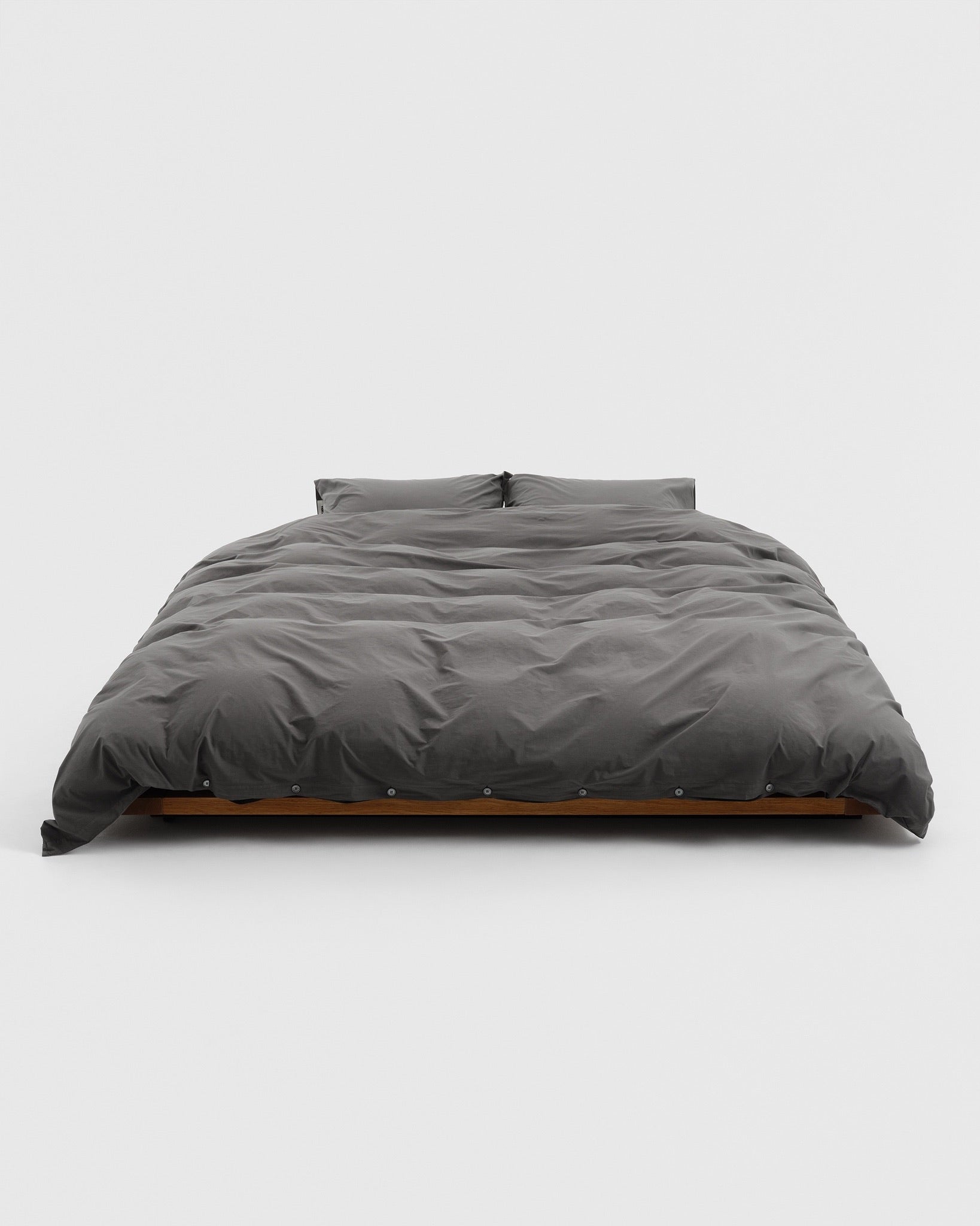 Dark Taupe Percale Pillow Sham