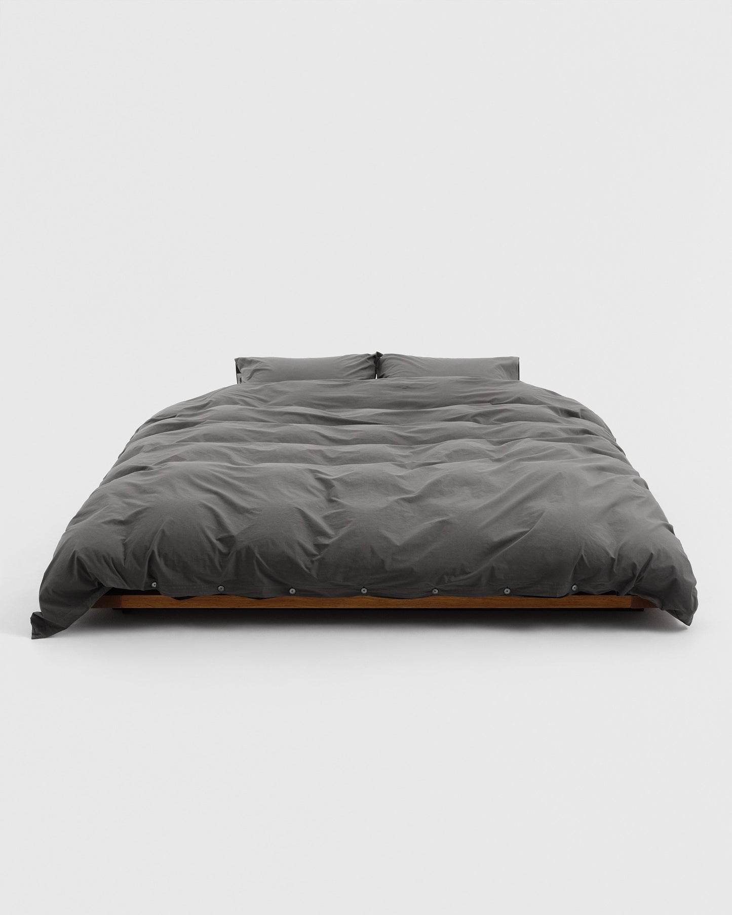 Dark Taupe Percale Pillow Sham