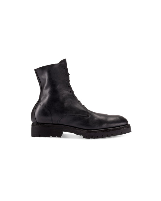 Black Horse Leather 795VX Laced Up Boots