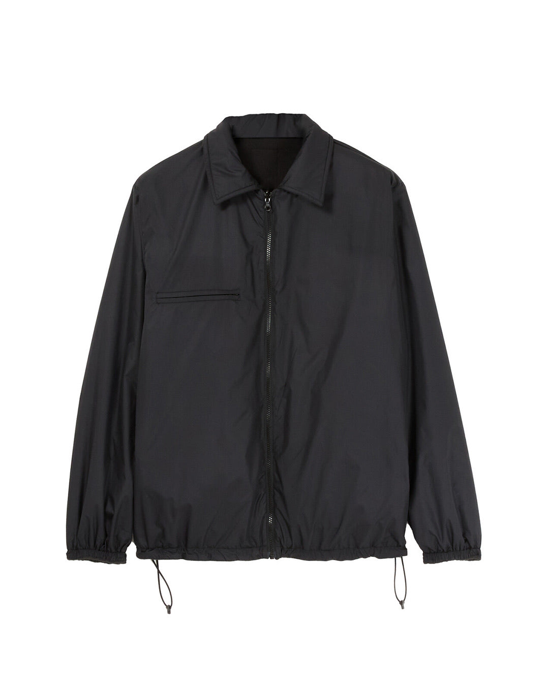 Black Collar Reversible Fleece
