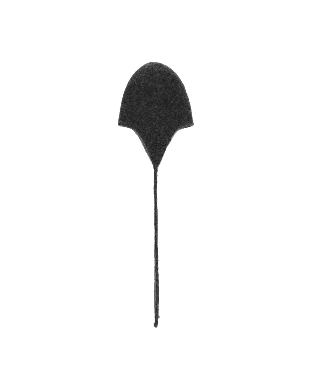 Black Bonnet Mohair Beanie