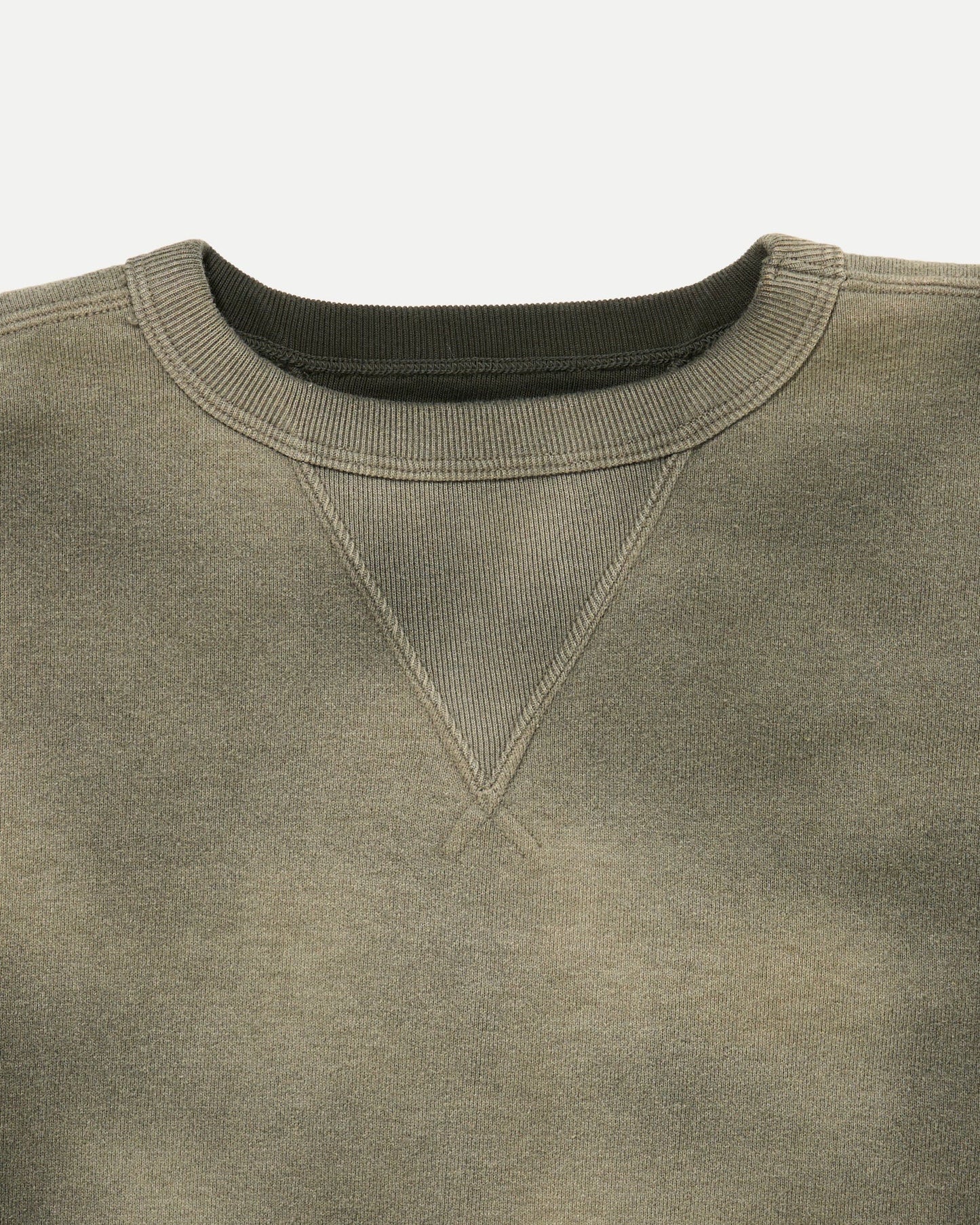 Bleached Deep Green Lot.603 Sweatshirt