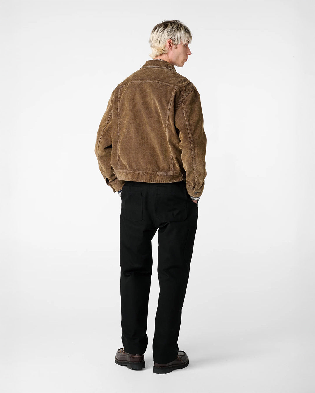 Black Denver Cotton Canvas Workwear Pants