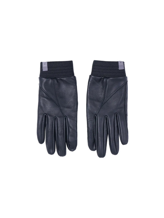 Black EP.8 01 Leather Gloves