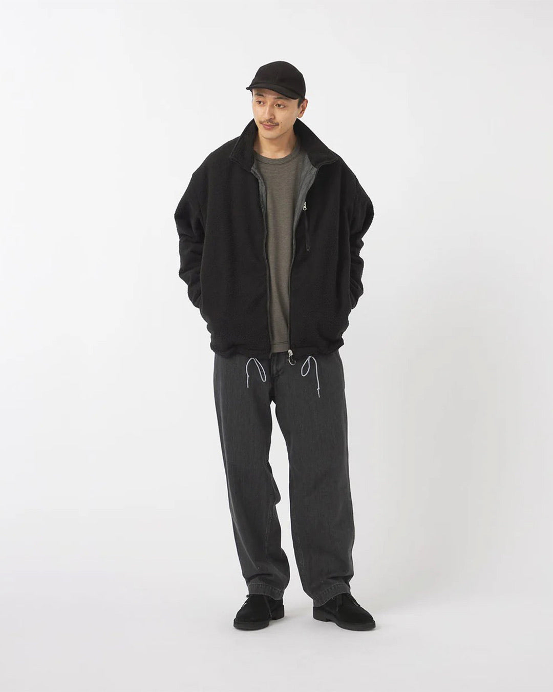 Black Reversible Dock Jacket