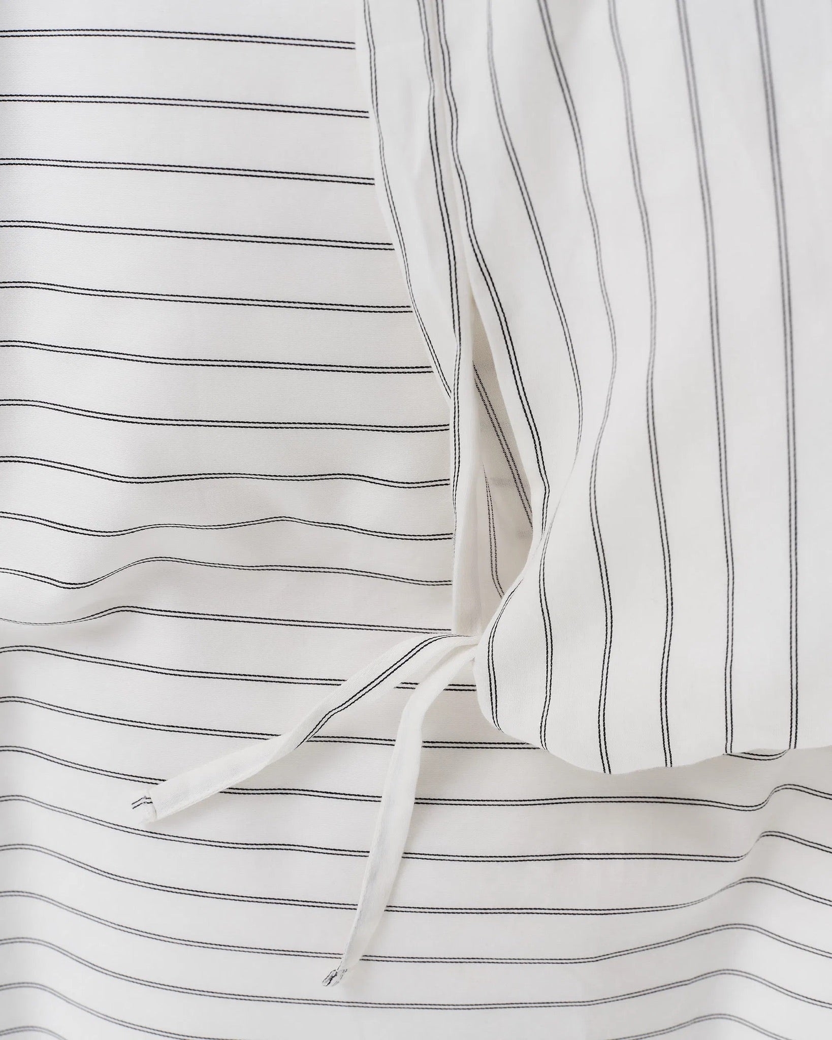 Satin Stripes Sateen Duvet Cover