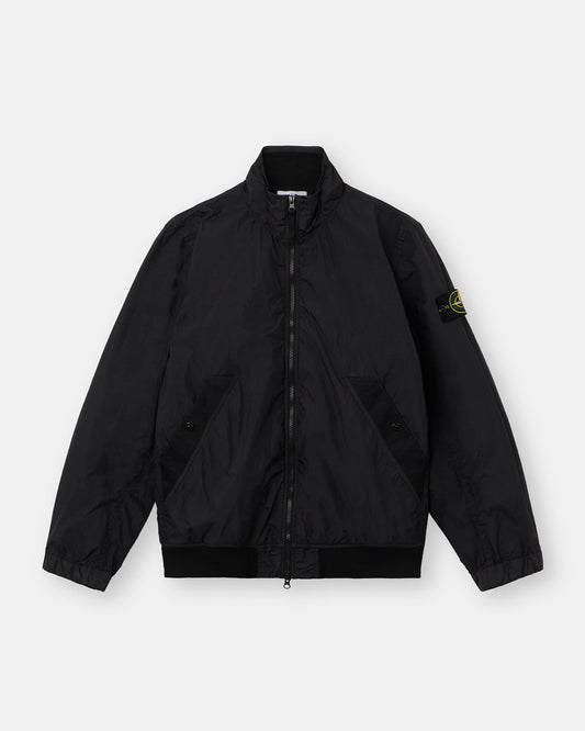 Black Crinkle Reps NY Light Jacket