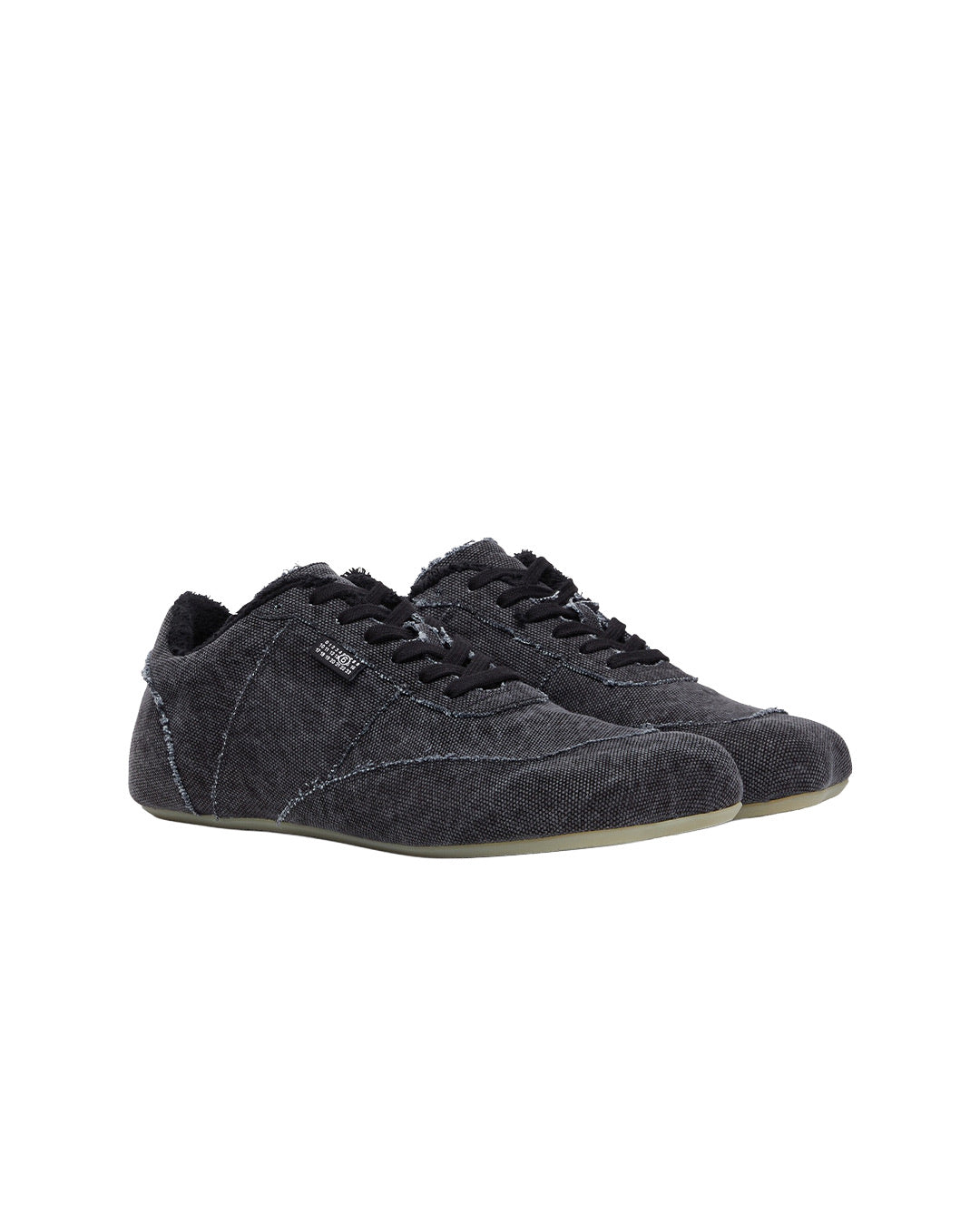 Black Anatomic Canvas Sneaker
