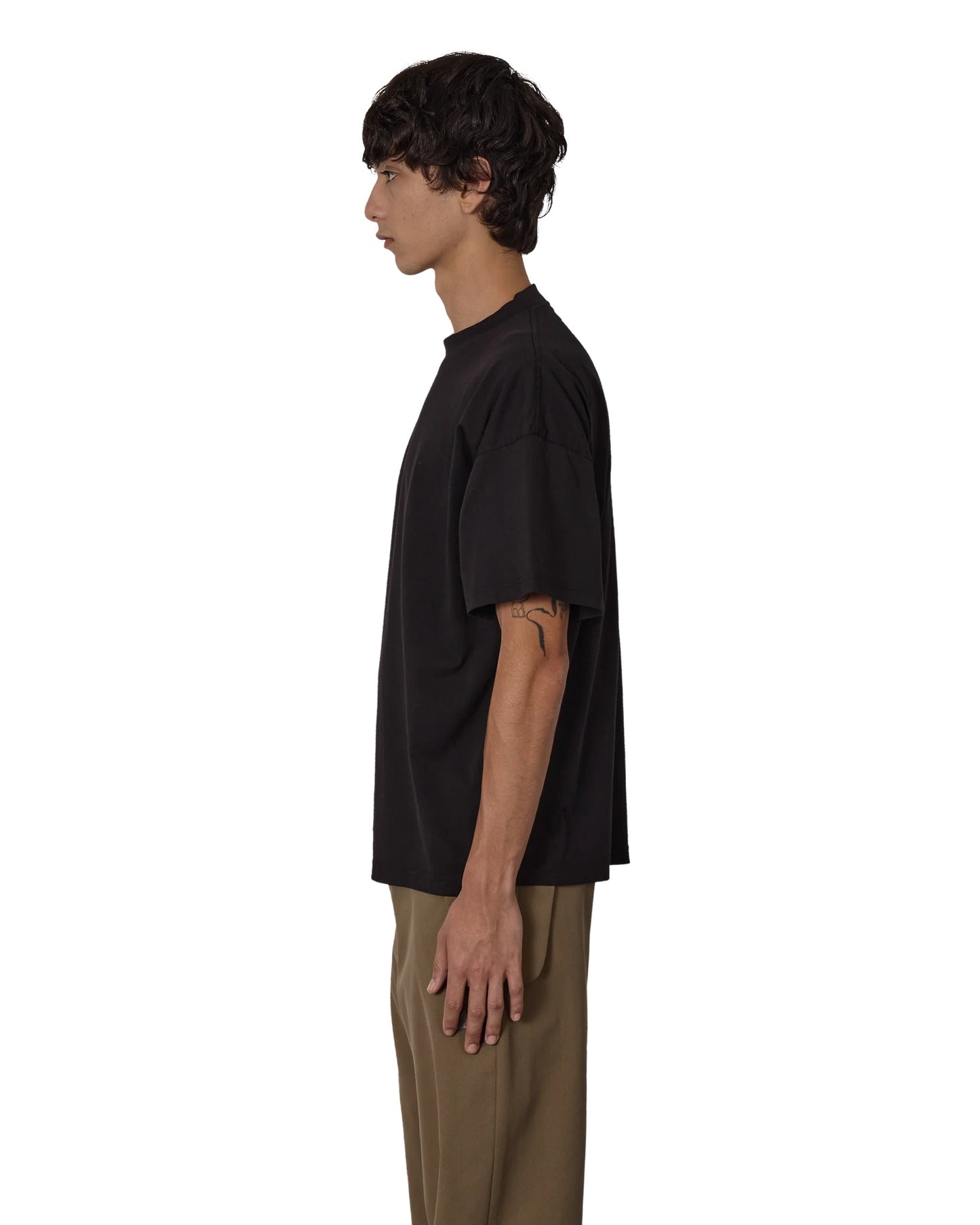 Black Logo Organic T-Shirt