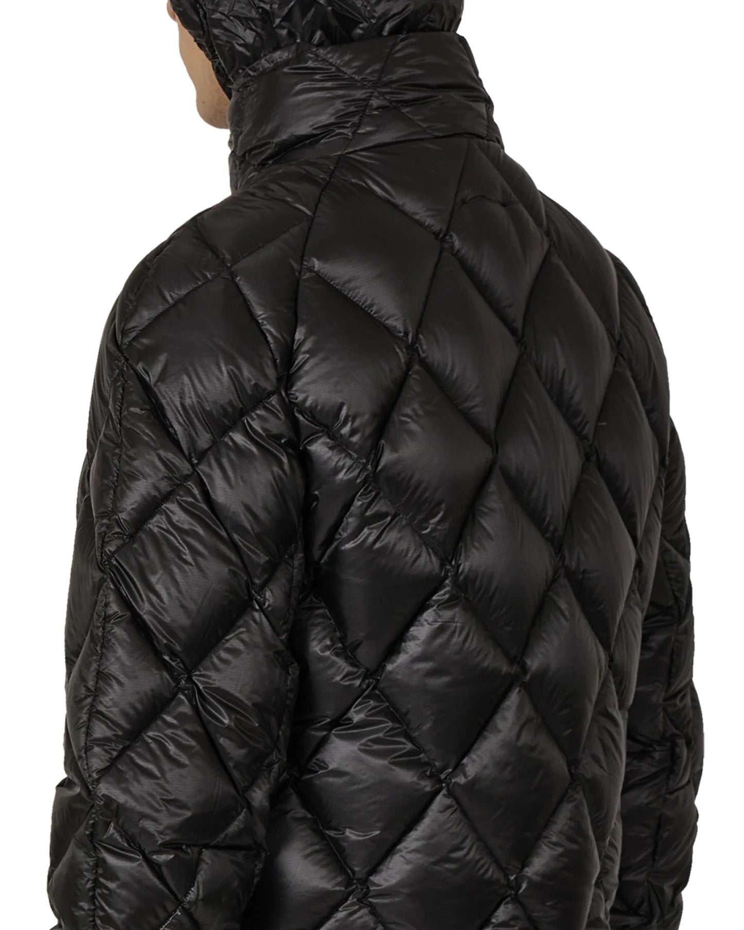 Black Nuna 800 Fill Power Hooded Down Jacket