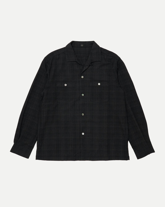Black Wool Lot.102 Sir Guy Shirt