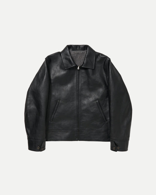 Black Lot.802 Cossack Leather Jacket
