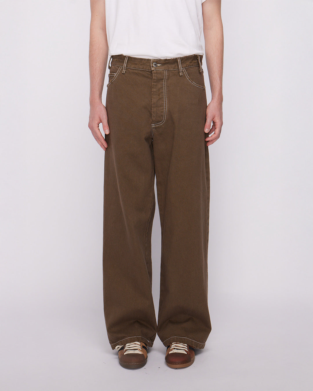 Sand Baggy Jeans