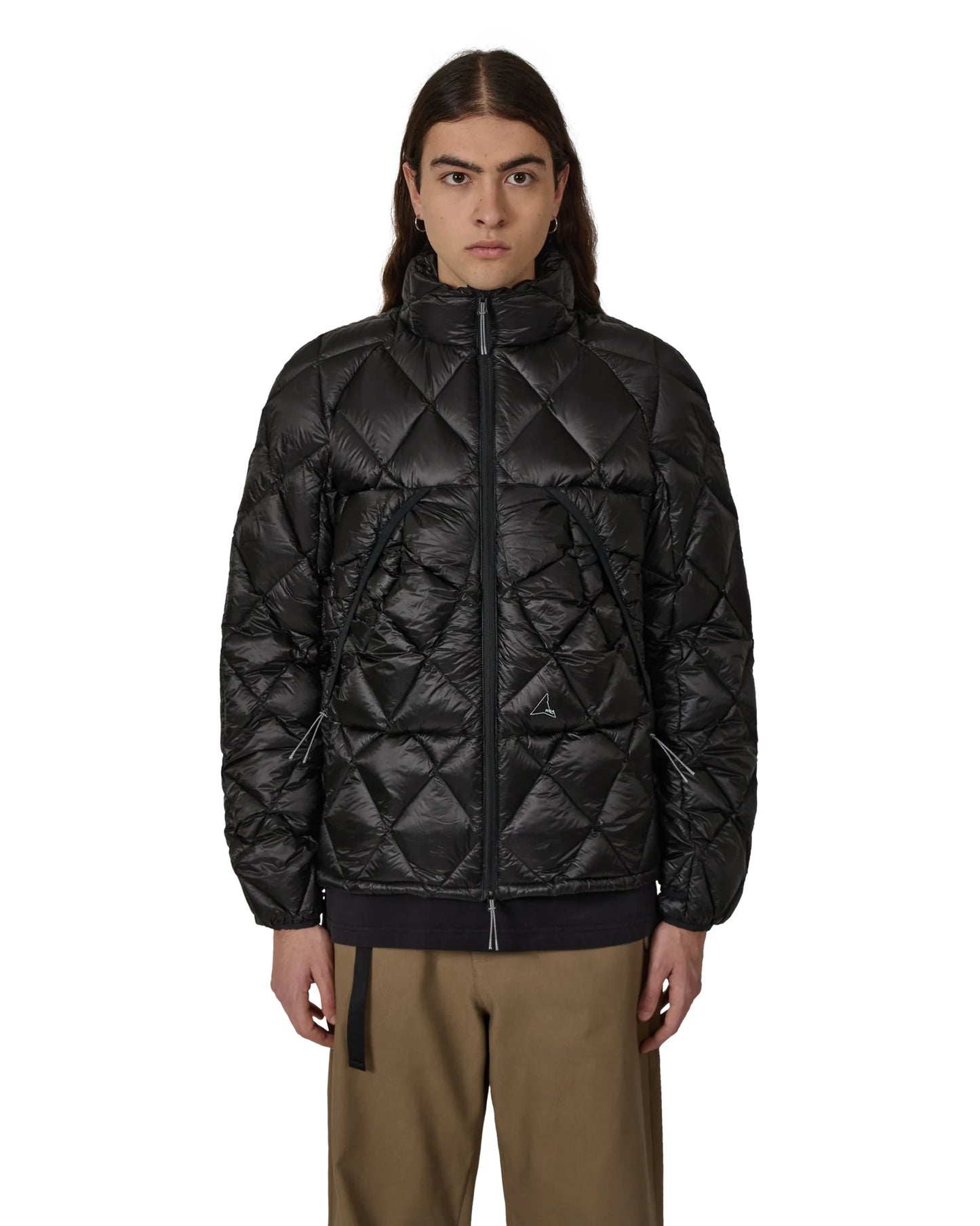Black Nuna 800 Fill Power Hooded Down Jacket