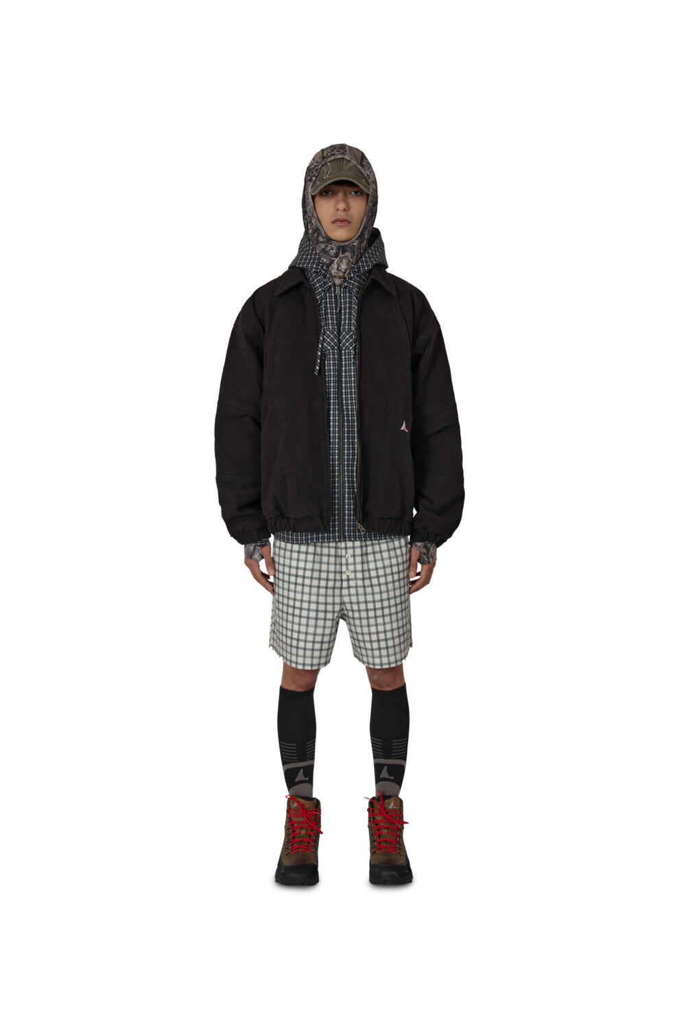 Washed Black Ash Canvas Jacket