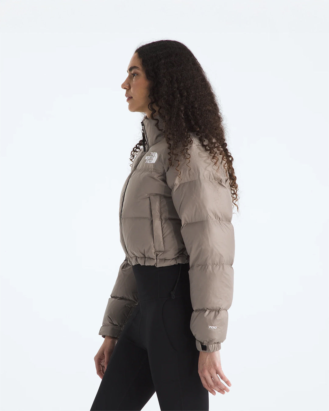 Mocha Brown Women’s Nuptse Short Jacket