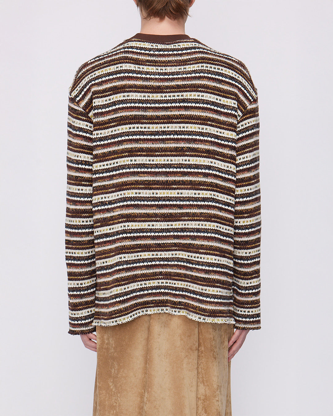 Multi Crew Neck Pullover