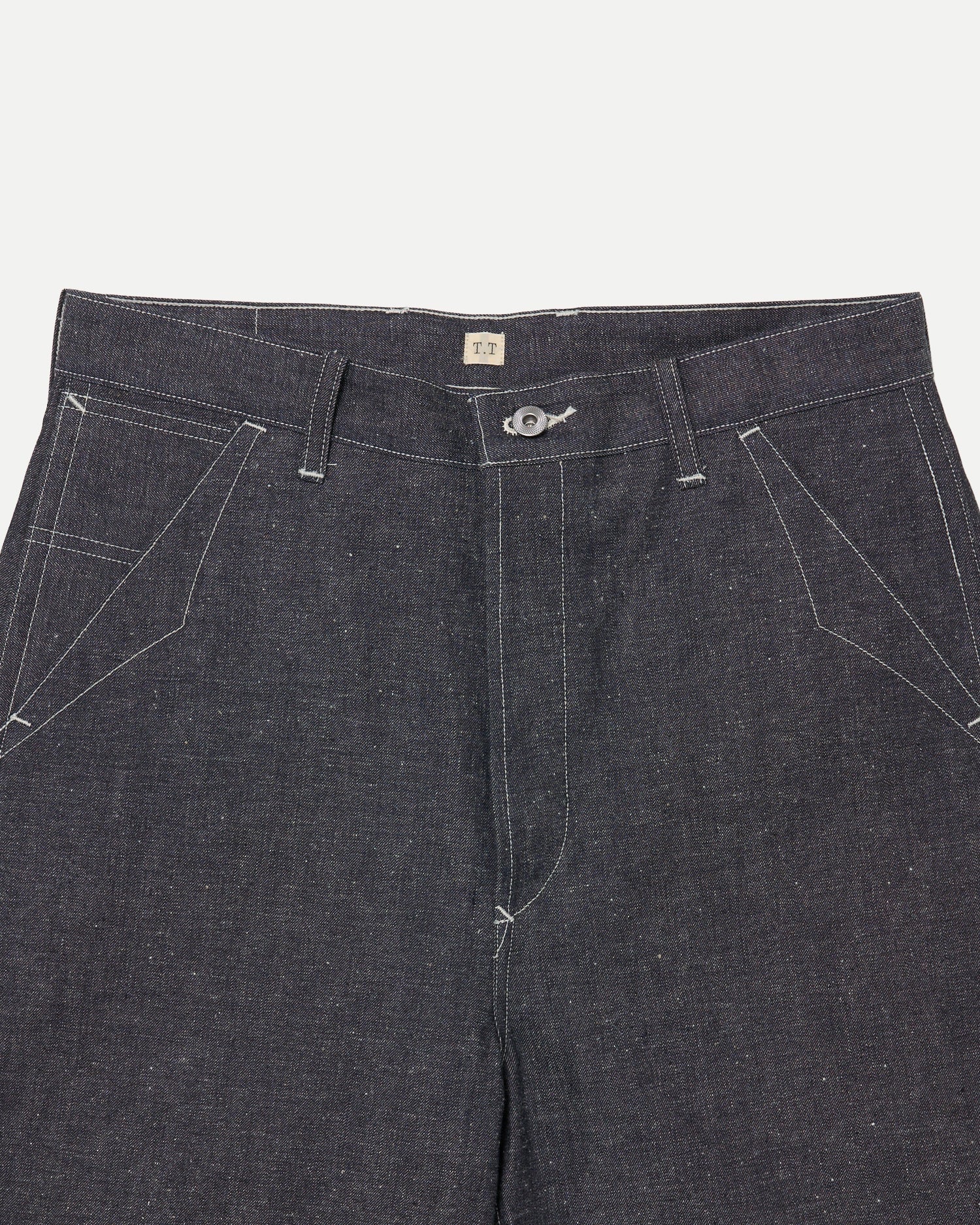 Raw Indigo Lot.717 Damaged Painter Pants