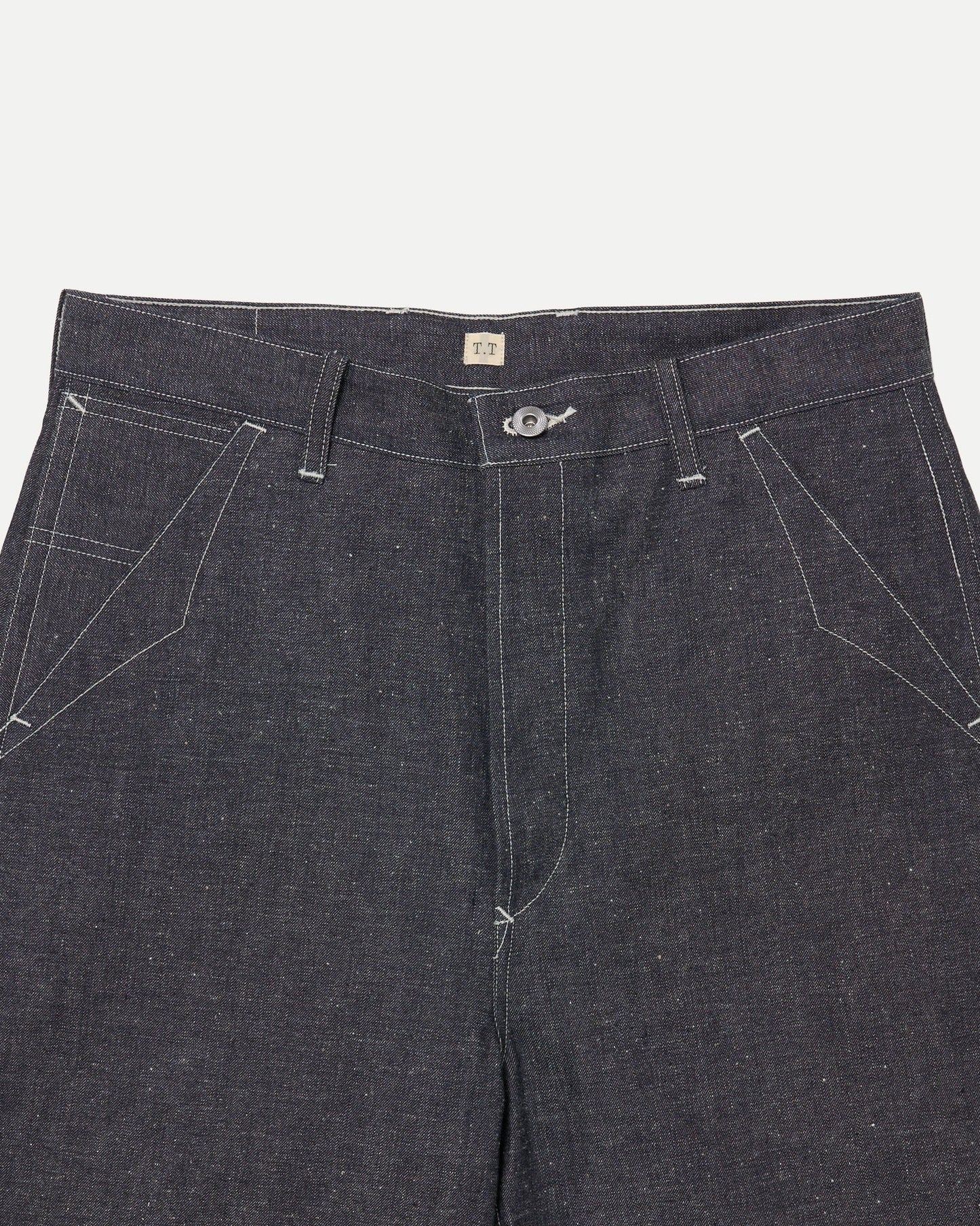Raw Indigo Lot.717 Damaged Painter Pants