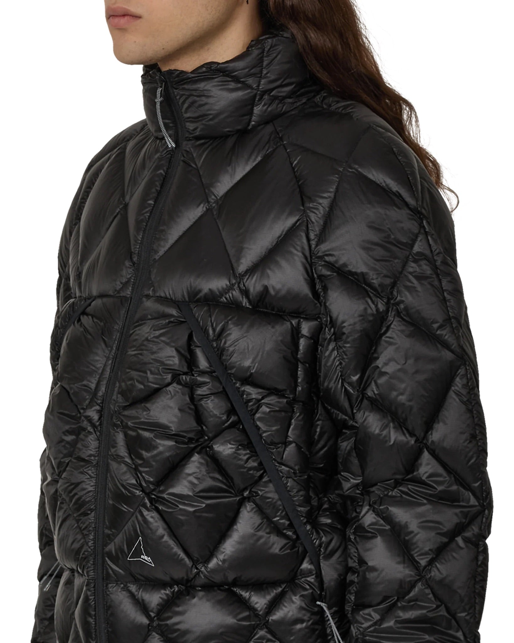 Black Nuna 800 Fill Power Hooded Down Jacket