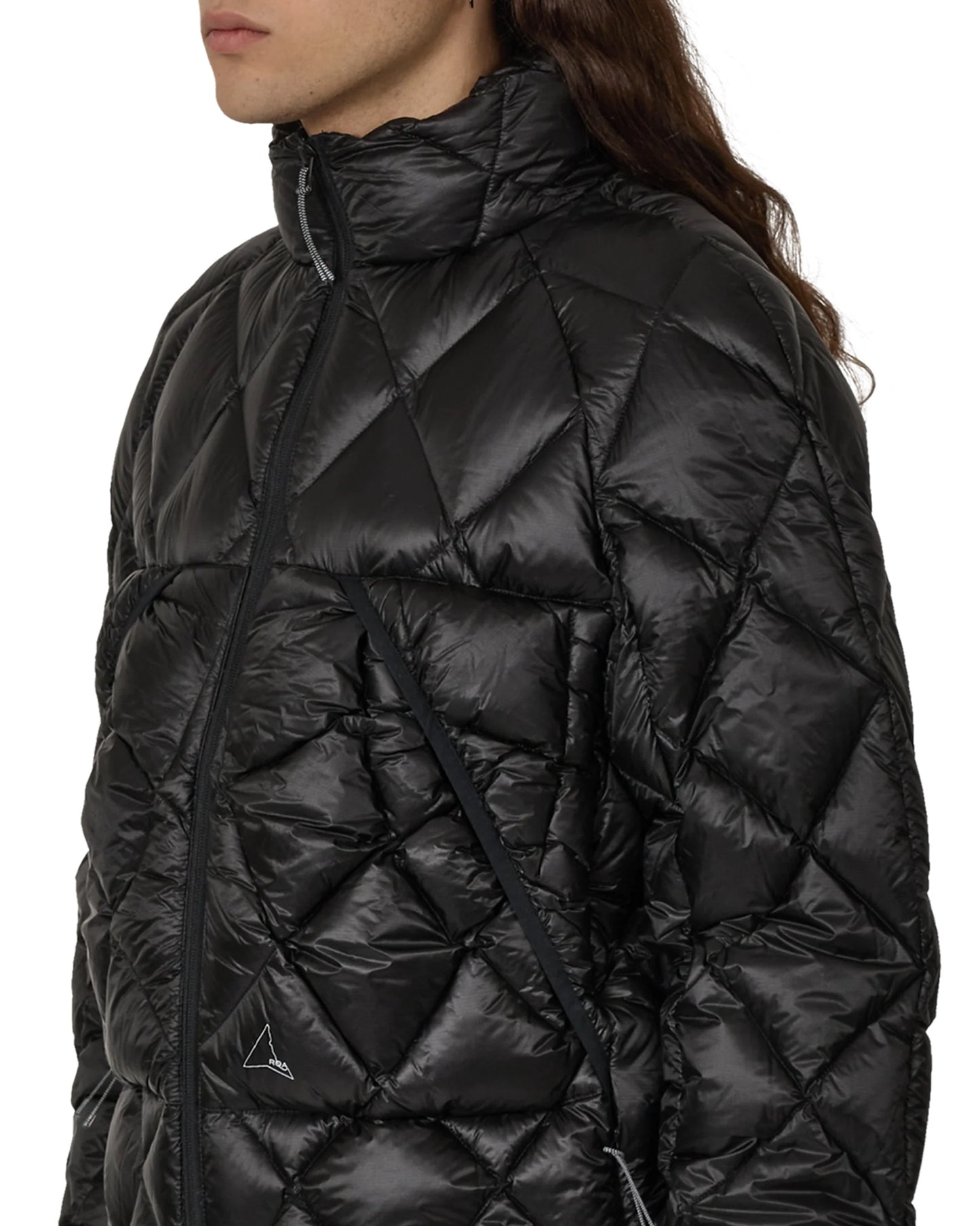 Black Nuna 800 Fill Power Hooded Down Jacket