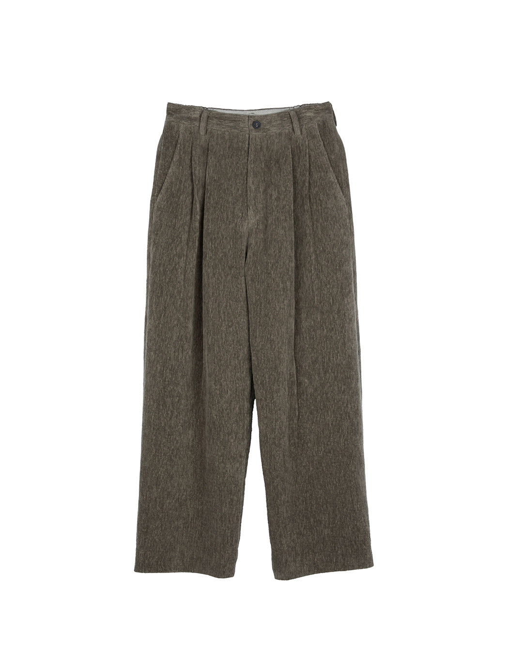 Chenille Cloth Straight Leg Trousers