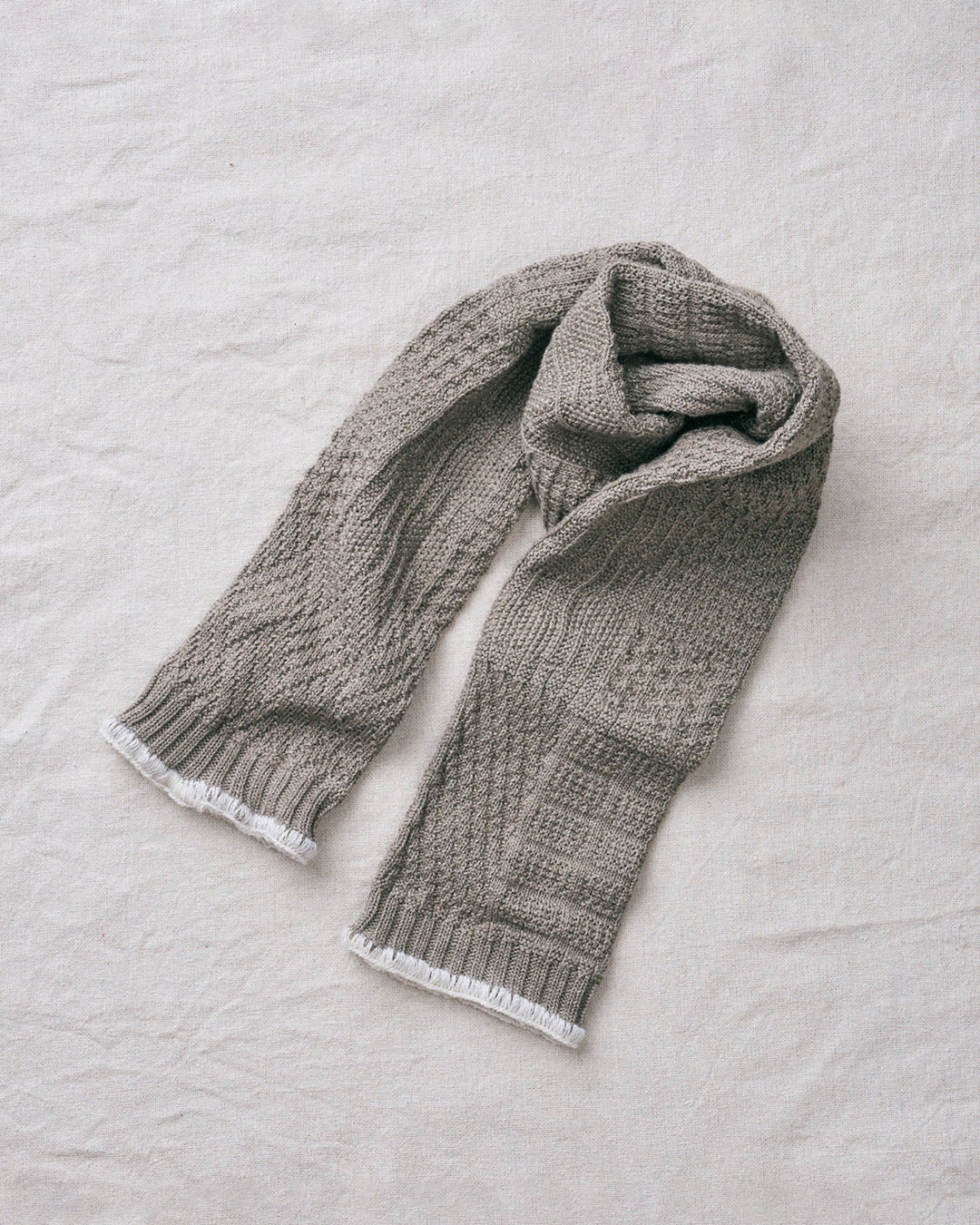 Green Organic Cotton Yak Knitting Patterns Stole