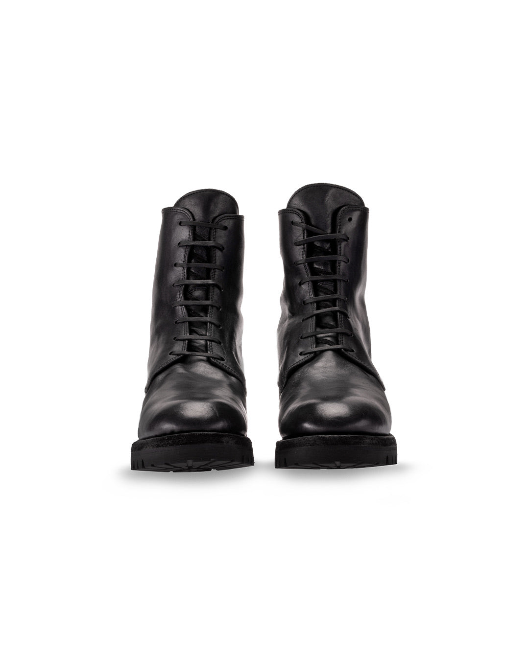 Black Horse Leather 795VX Laced Up Boots