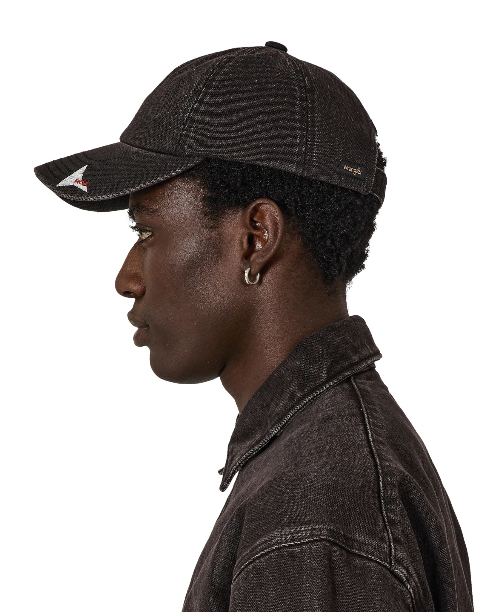 Dark Brown Aero 6 Panel Cap