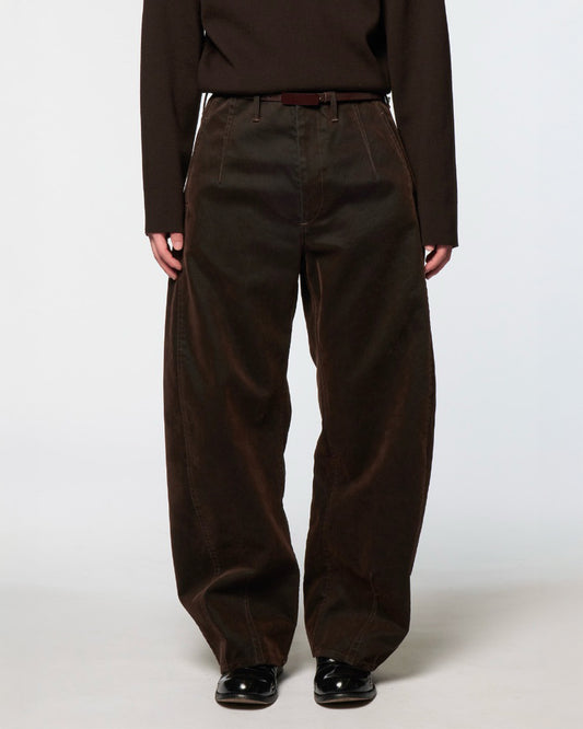 Brown Washed Pina Trouser