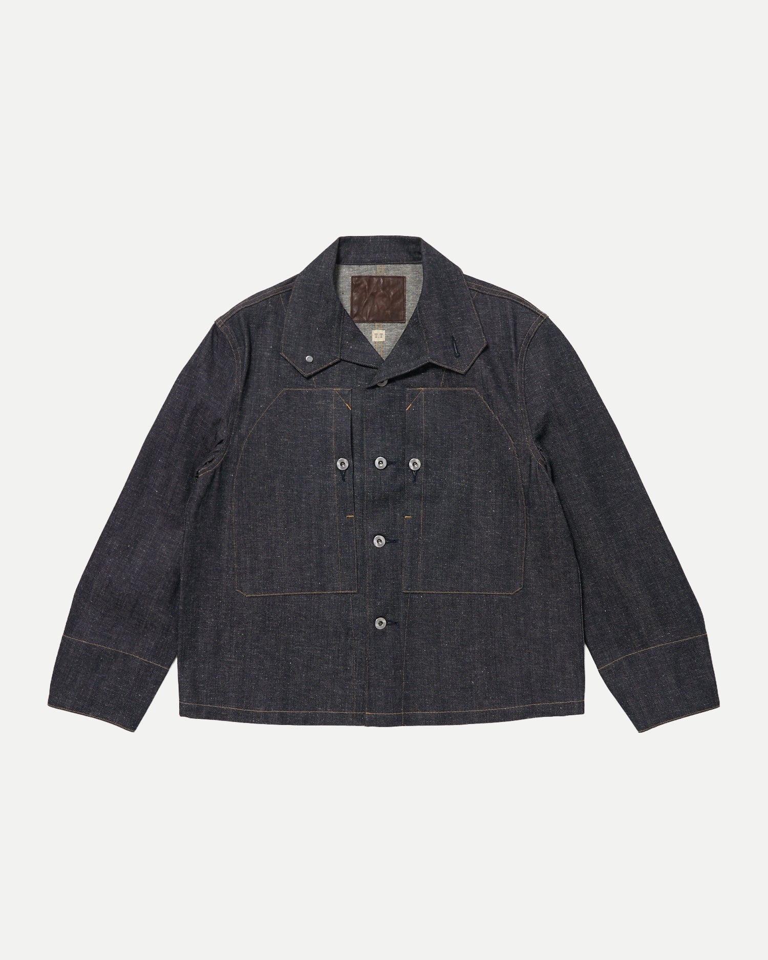 Raw Indigo Lot.715 French Navy Mechanic jacket