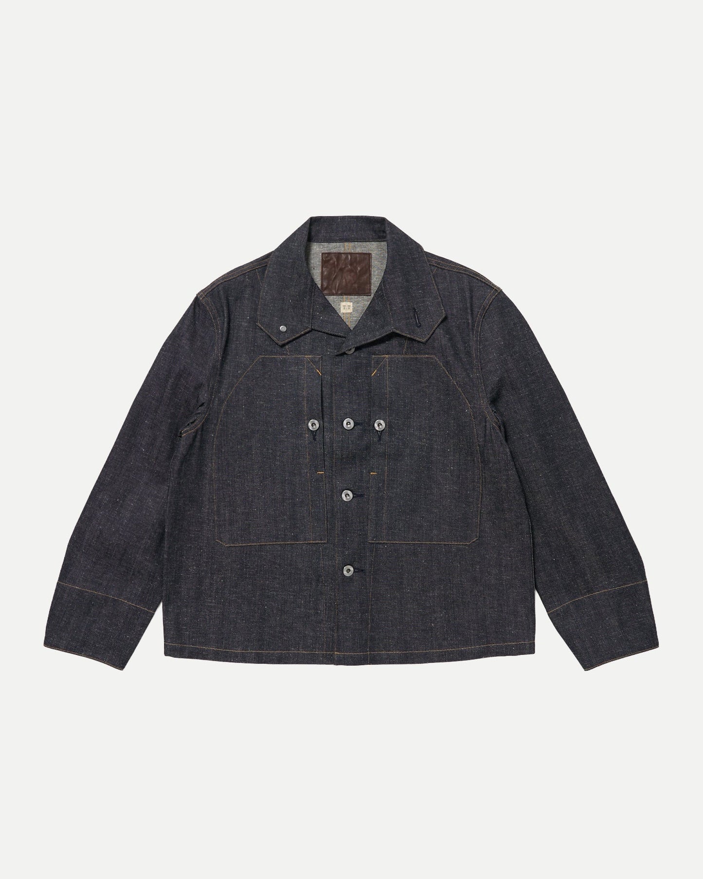 Raw Indigo Lot.715 French Navy Mechanic jacket